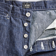 ACV-TR05CLD COTTON LINEN DENIM M40 TROUSERS