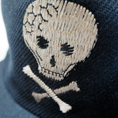 BB CAP - CHAIN ​​STITCH BLACK