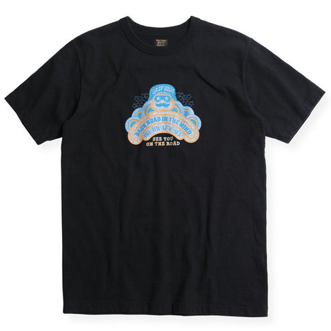 "SEE YOU ON THE ROAD" TEE - BLACK - May club