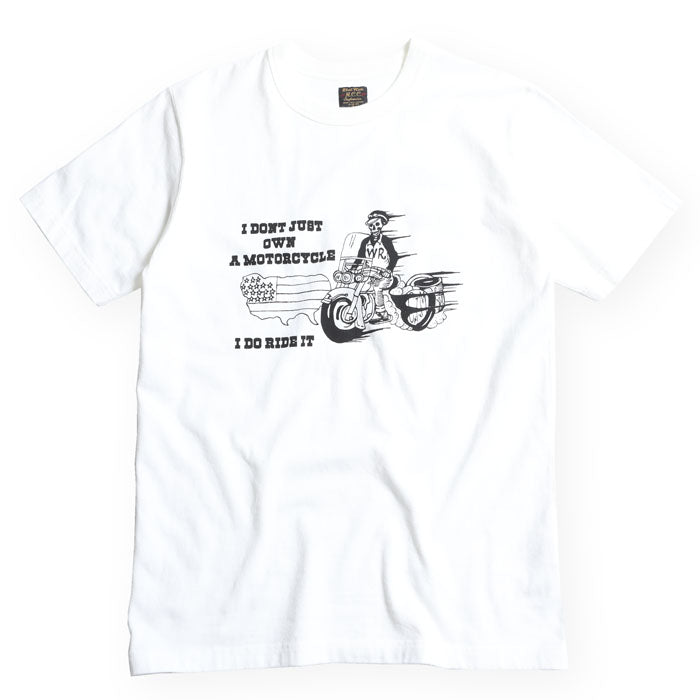 "I DO RIDE IT" TEE - WHITE - May club