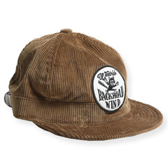 NEW ARMY CAP - CAMEL CORDUROY / THUNDER CAT PATCH - May club