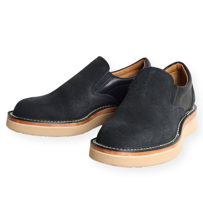 SLIP ON EASY BOOTS - STEERHIDE ROUGH-OUT