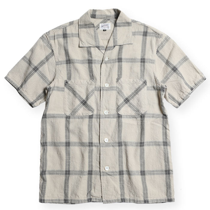 GUMP SS SHIRTS - BEIGE CHECK