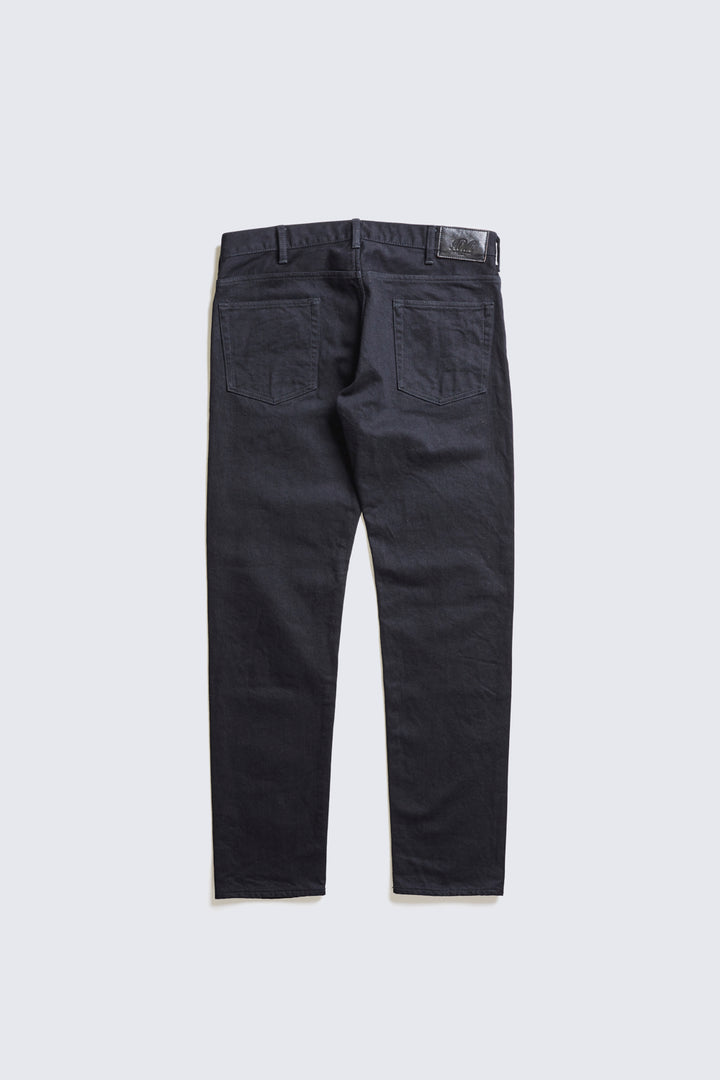 ACV-P02 TIGHT TAPERED STRETCH DENIM - BLACK