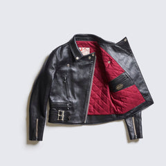 AD-02W SHEEPSKIN DOUBLE RIDERS JACKET WOMEN'S - May club