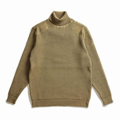 ACV-KN02 PADDED WAFFLE COTTON TURTLE KNIT - OREGANO - May club