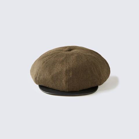 ACV-HG01CW COTTON WOOL CASQUETTE - OLIVE - May club