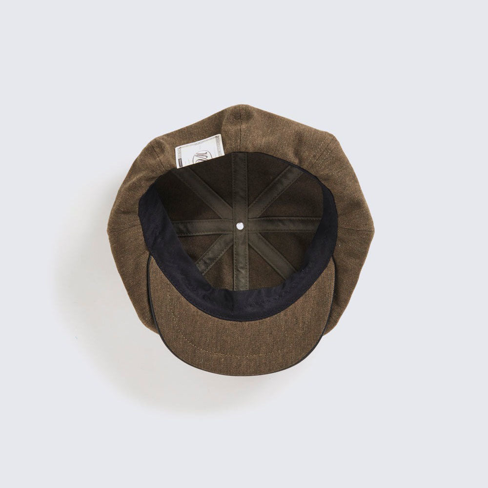 ACV-HG01CW COTTON WOOL CASQUETTE - OLIVE - May club