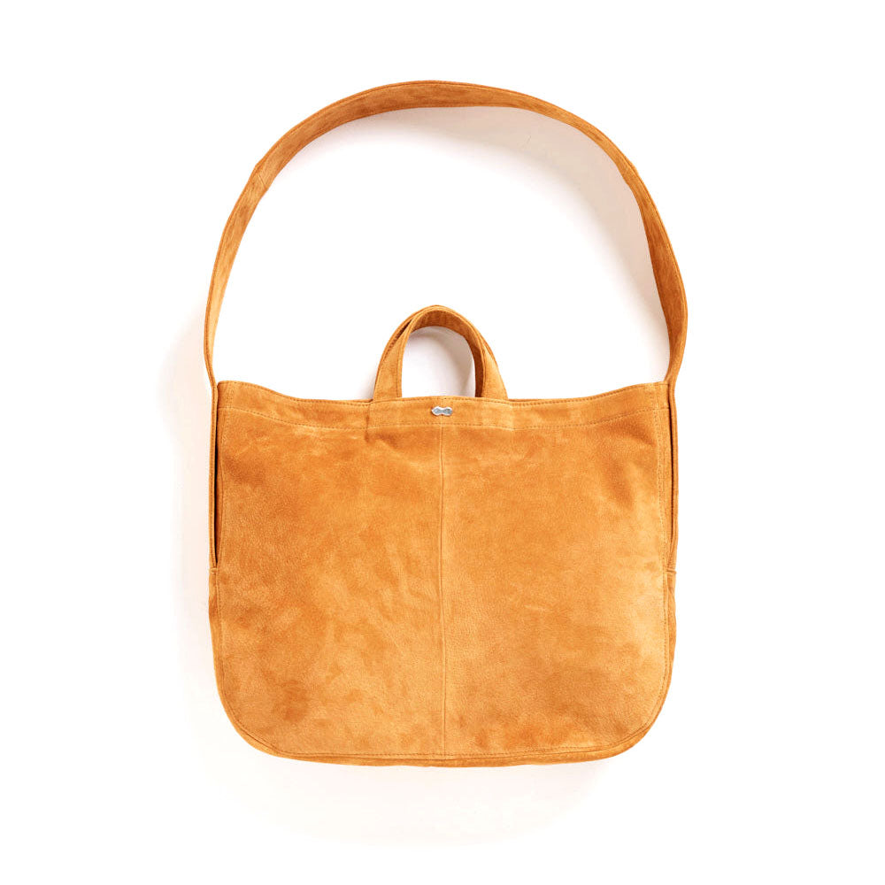 ACV-BG06PS-PNT PIG SUEDE NEWSPAPER BAG