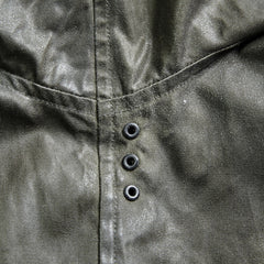 ACV-WX03 WAXED COTTON COACH JACKET - OLIVE