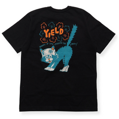"YIELD" TEE - BLACK