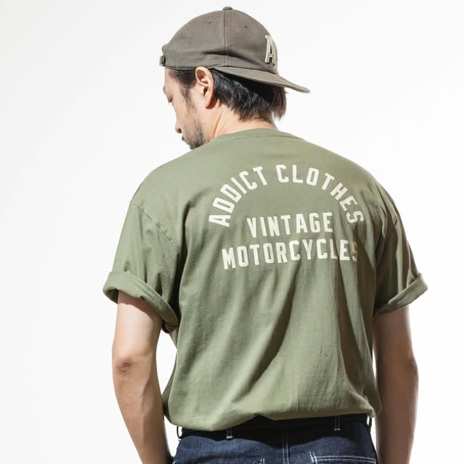 ACV-CSP00 ACVM POCKET TEE - MOSS GREEN