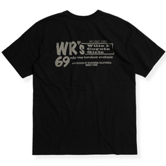 "WR'S 69" TEE - BLACK