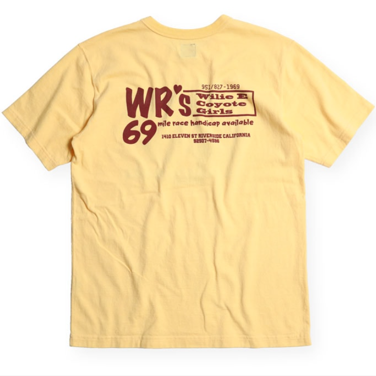 "WR'S 69" TEE - BANANA