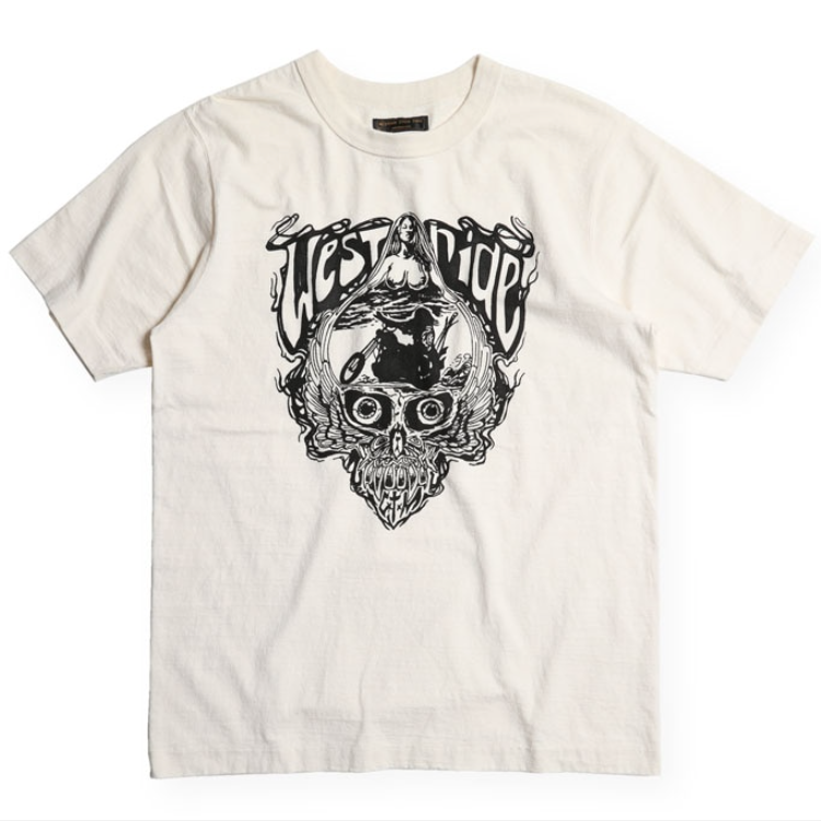 V25 SKULL MIND TEE - OFF