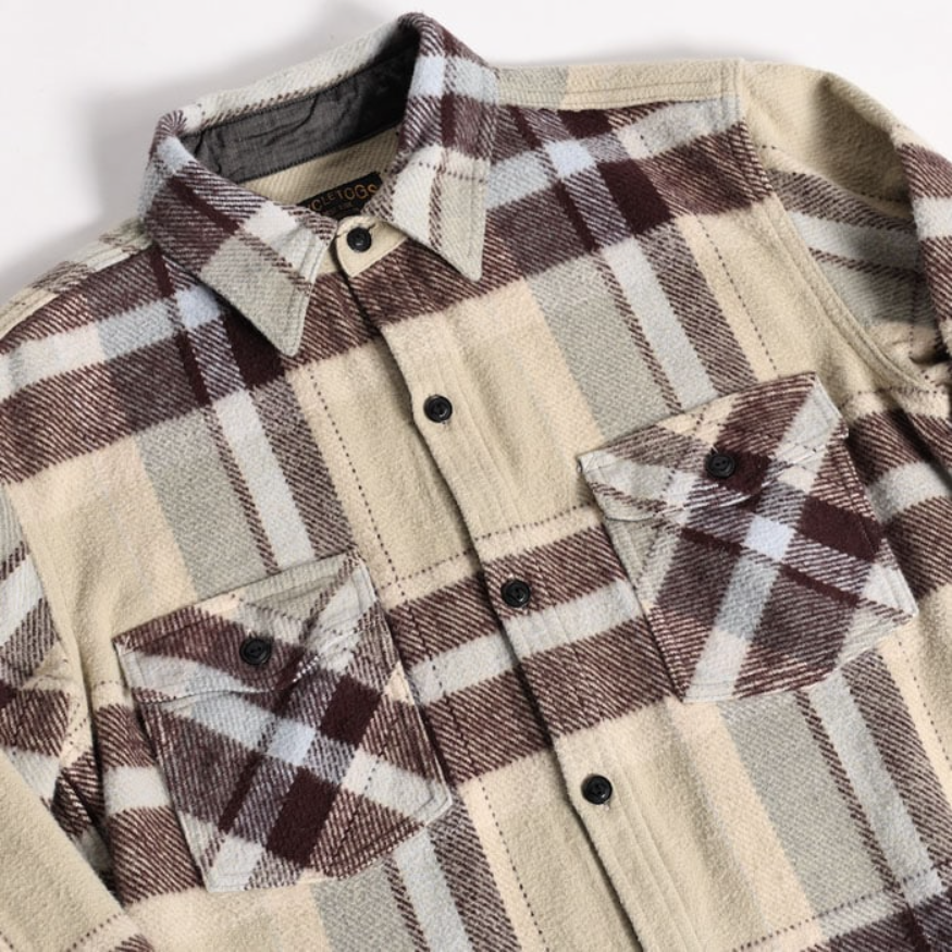 HILLBILLY SHIRTS - H.BRN CHK
