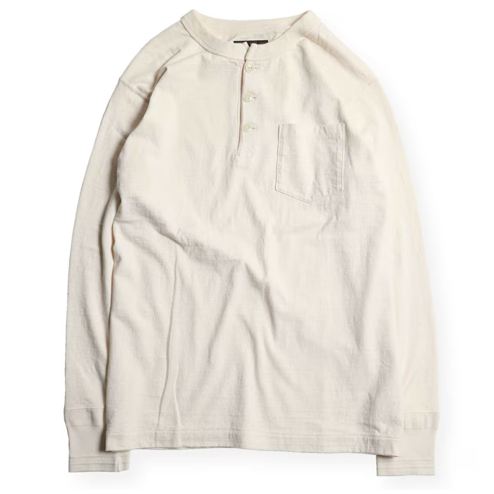 BOMBER THERMAL HENLEY - GRAY