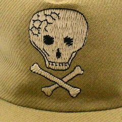 BB CAP - CHAIN ​​STITCH BLACK