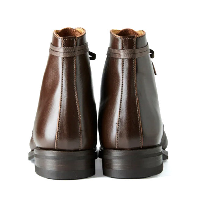 AB-07H-CL-LW HORSEHIDE MILITARY BOOTS - BROWN