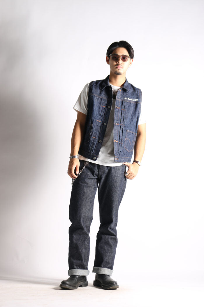 101 GHOST VEST - DENIM