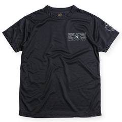 POWER DRY TEE - A.M.C BLACK - May club