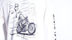 "RIDIN’ IS LIVIN’" LONG SLEEVES TEE - OFF - May club