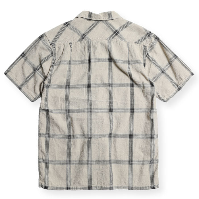 GUMP SS SHIRTS-BEIGE CHECK