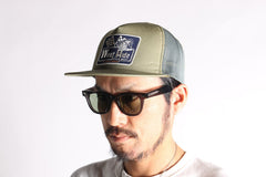 MESH CAP：FLAGS KHAKI/KHAKI