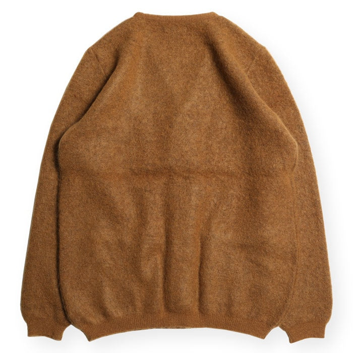 VINTAGE MOHAIR CARDIGAN - CAMEL