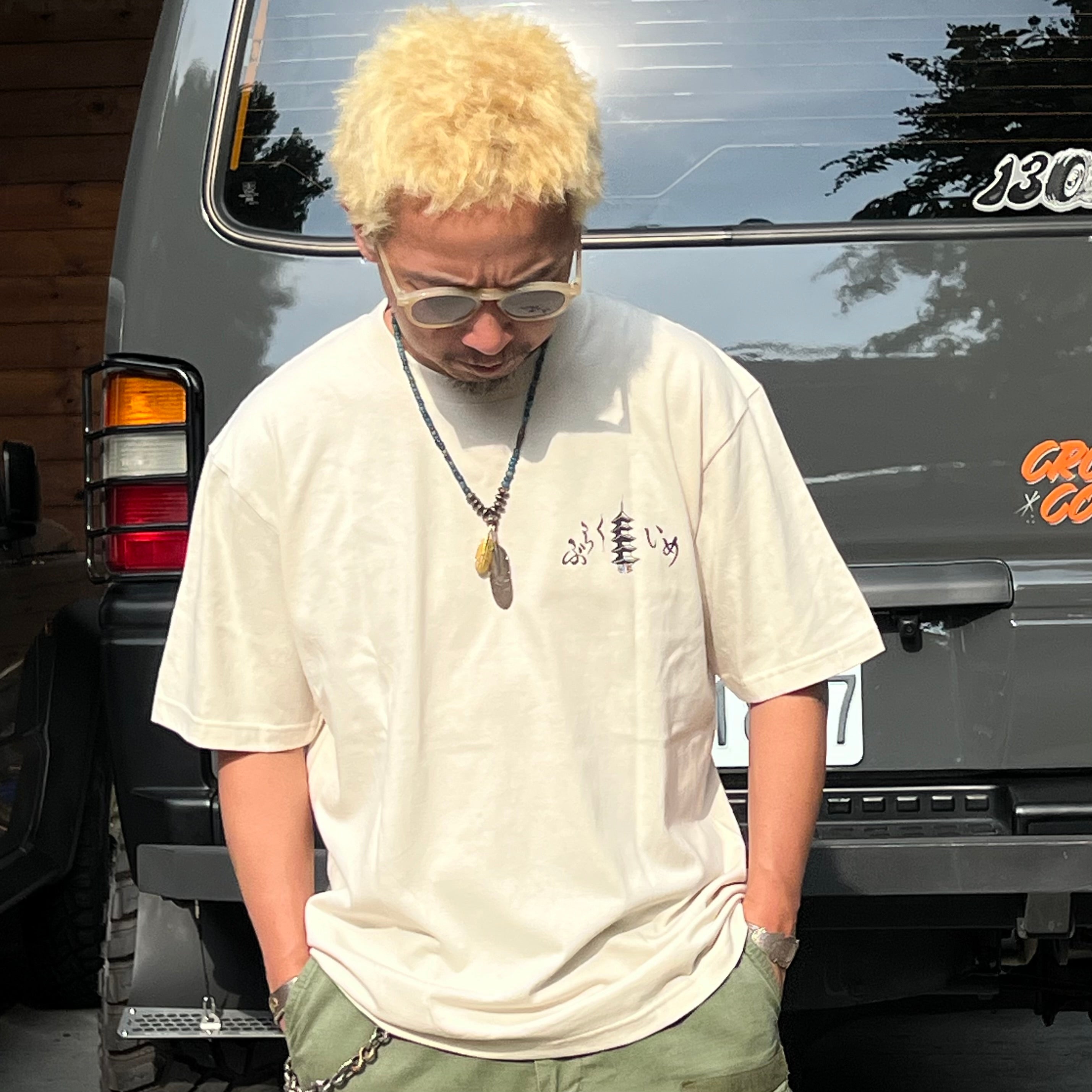 SAMURAI BIKER TEE - NATURE