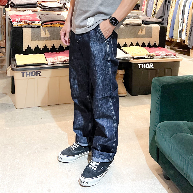 ACV-TR05CLD COTTON LINEN DENIM M40 TROUSERS