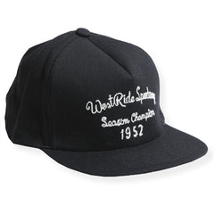 BB CAP - CHAIN STITCH BLACK - May club