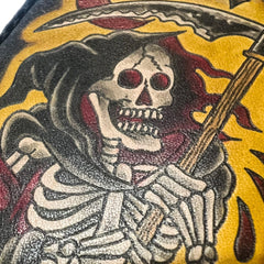 MINI TRUCKER WALLET - EAGLE & DEATH