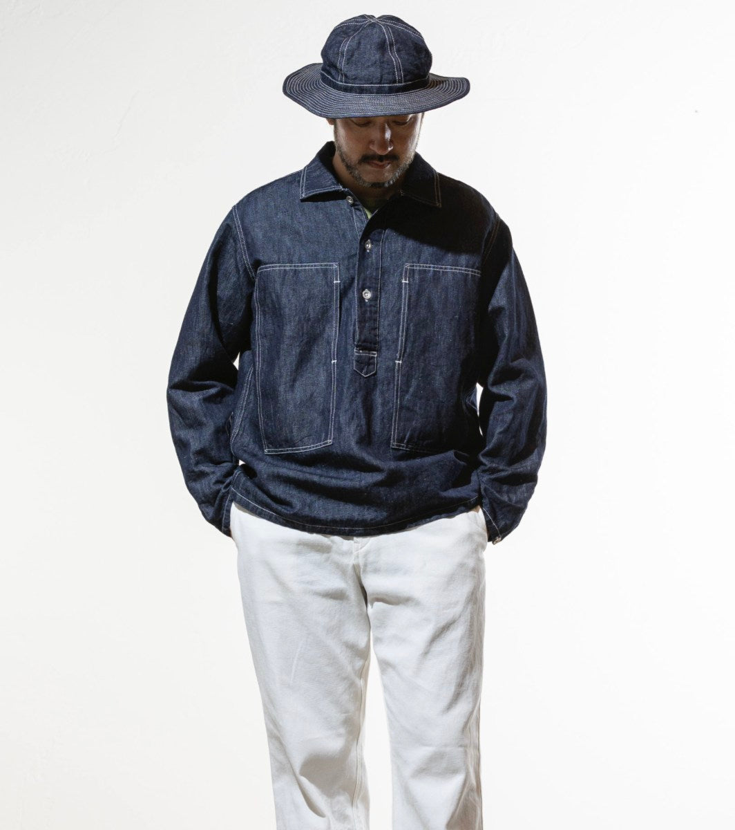 ACV-HG05CLD COTTON LINEN DENIM FATIGUE HAT