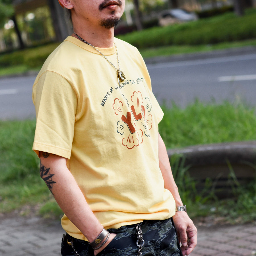 "YIELD" TEE - BANANA