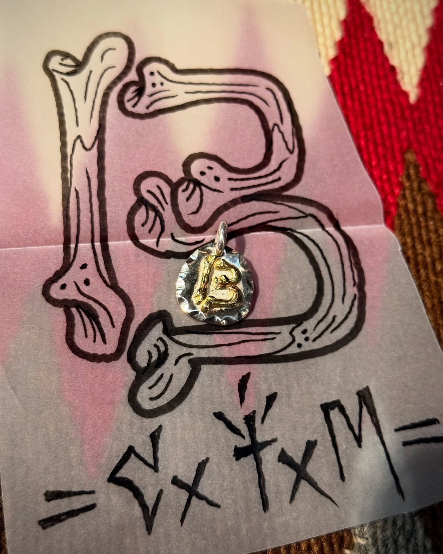 MAY CLUB x C.T.M BONE 13 PENDANT