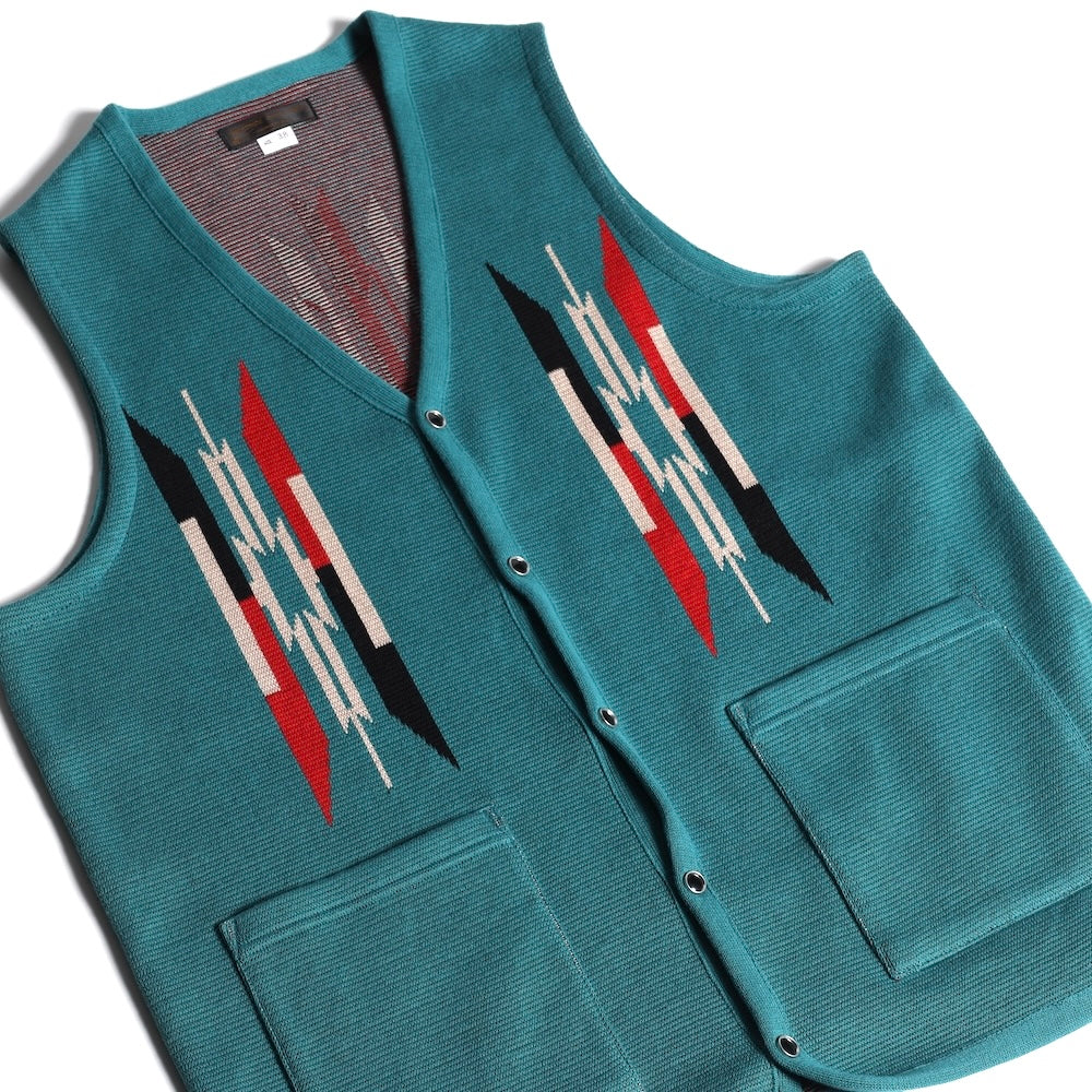 26SS NGT NATIVE VEST - TURQUOISE