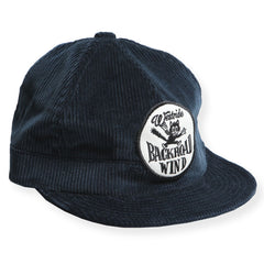 NEW ARMY CAP - BLUE CORDUROY / THUNDER CAT PATCH - May club