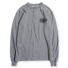 BOMBER THERMAL HENLEY - GREY - May club