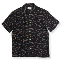 TX SOUVENIR SHORT SHIRTS - BLACK