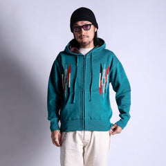NGT NATIVE HOODIE - TURQUOISE