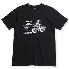 "I DO RIDE IT" TEE - BLACK - May club