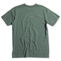 "BACK ROAD IN THE WIND" TEE - SMOKY GREEN - May club