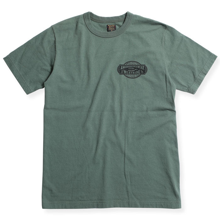 "FOLLOW YOUR ARROW" TEE - SMOKY GREEN - May club