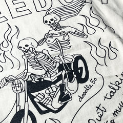 SUPPORT FREEDOM SHORT SLEEVE TEE - IVORY