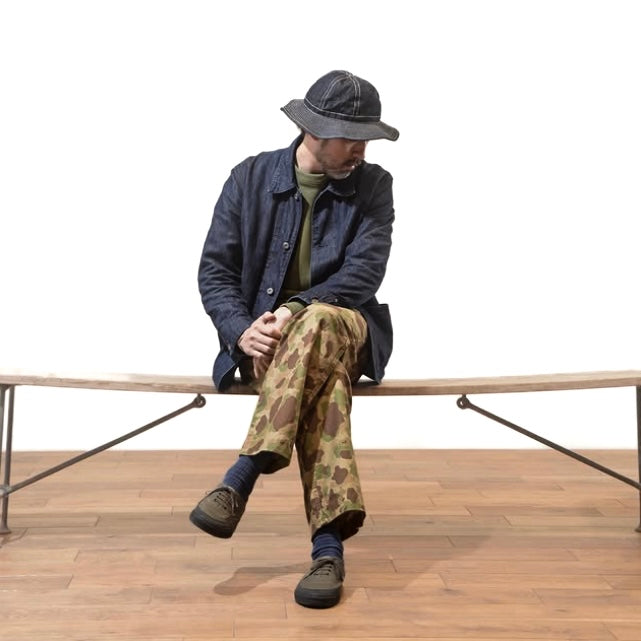 ACV-HG05CLD COTTON LINEN DENIM FATIGUE HAT