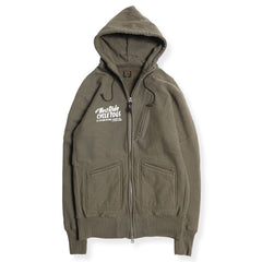 HEAVY WEIGHT FULL ZIP HOODIE (BACK ROAD IN THE WIND) - S.WEED - May club