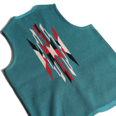 26SS NGT NATIVE VEST - TURQUOISE