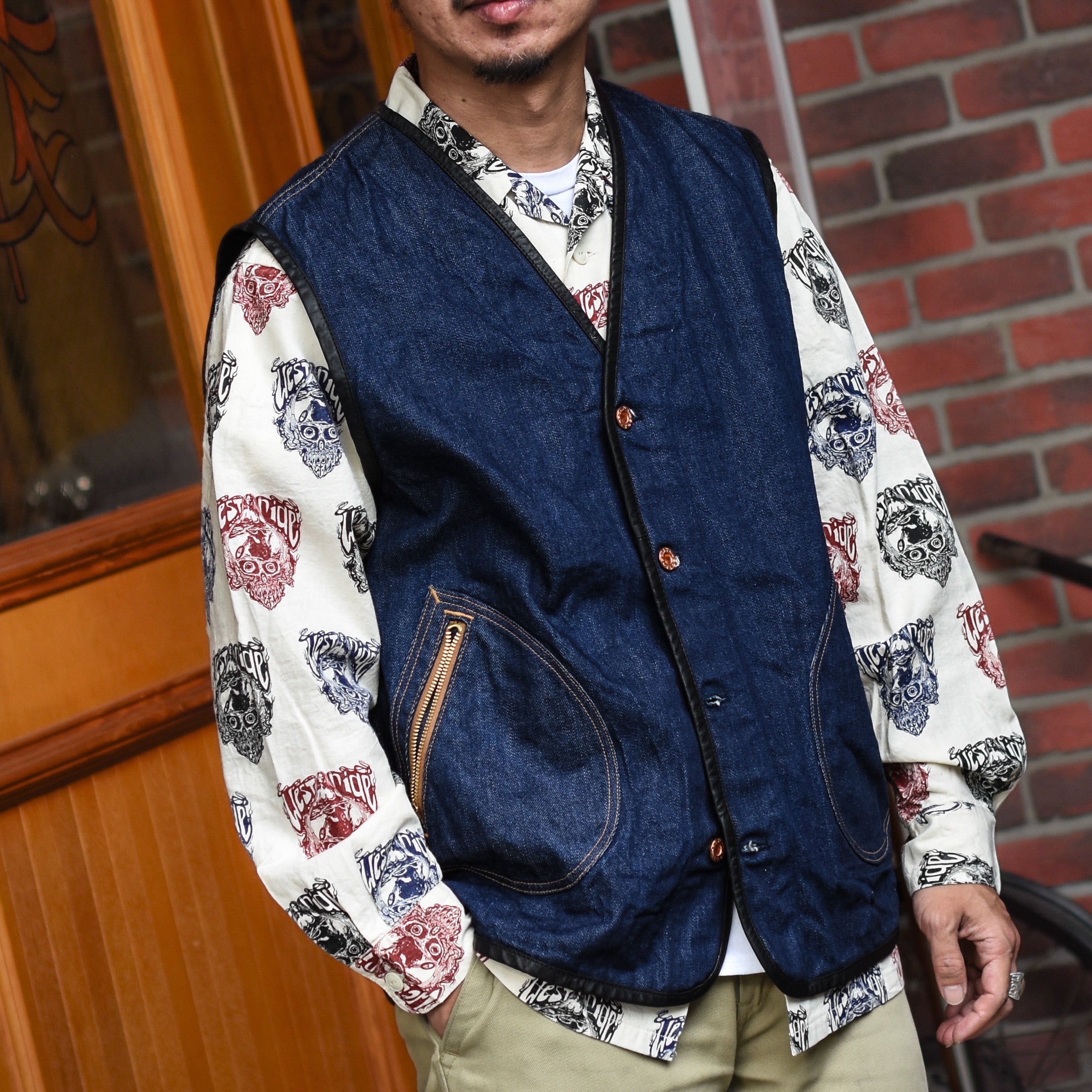 May club x C.T.M 13th IRON CROSS VEST