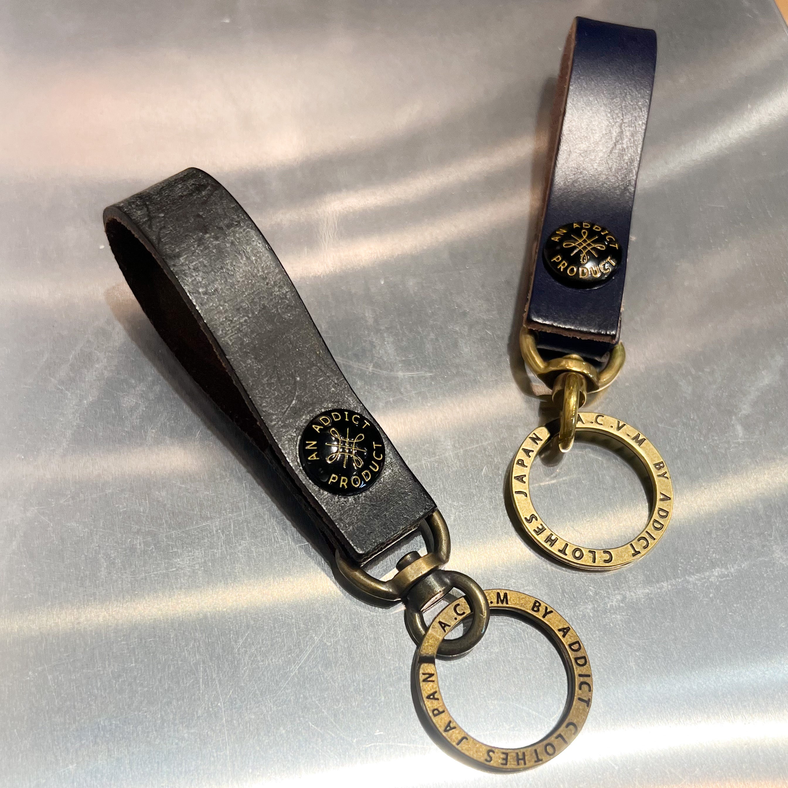 ACV-KH01S UK BRIDLE LEATHER KEY HOLDER